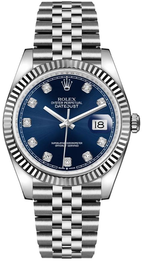 rolex datejust dunkelblaues zifferblatt|rolex gehäuse.